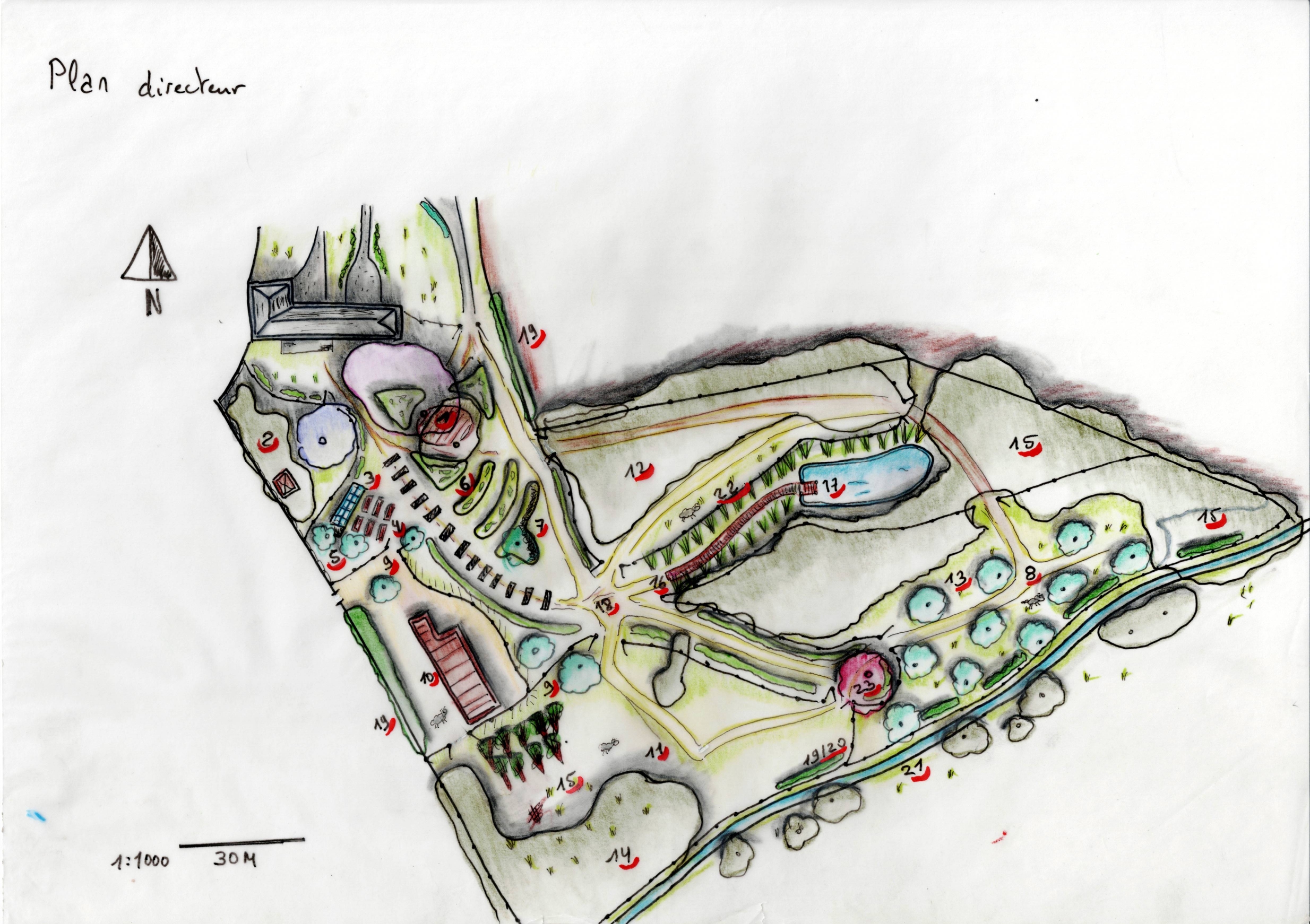 Design en permaculture,Plan directeur final, Taviers_page-0001